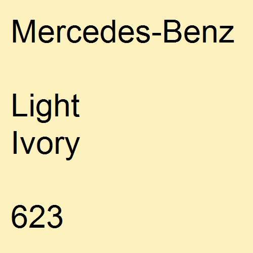 Mercedes-Benz, Light Ivory, 623.